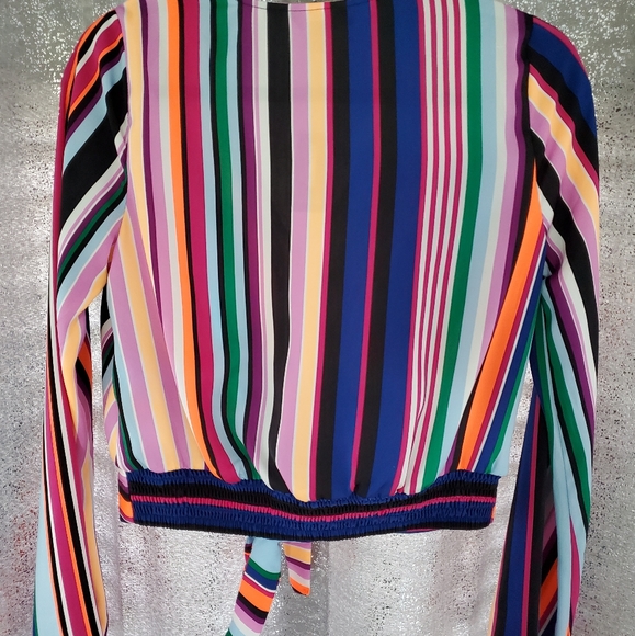 Express Surplice Wrap Blouse - Picture 5 of 5